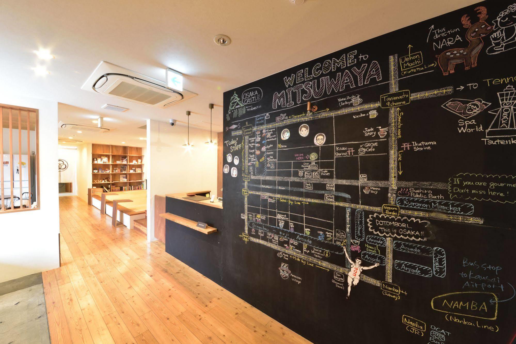Hostel Mitsuwaya Ōsaka Eksteriør bilde